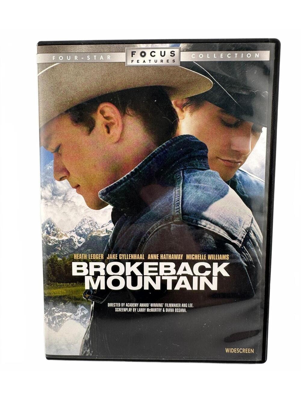 Brokeback Mountain DVD Widescreen Four-Star Collection Heath Ledger Gyllenhaal